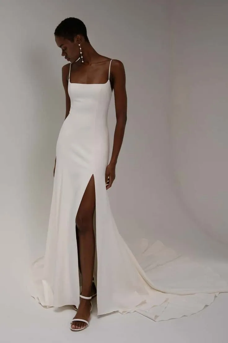 Top Rated Jenny Yoo Emery with Slit Gown  Ends Soon!