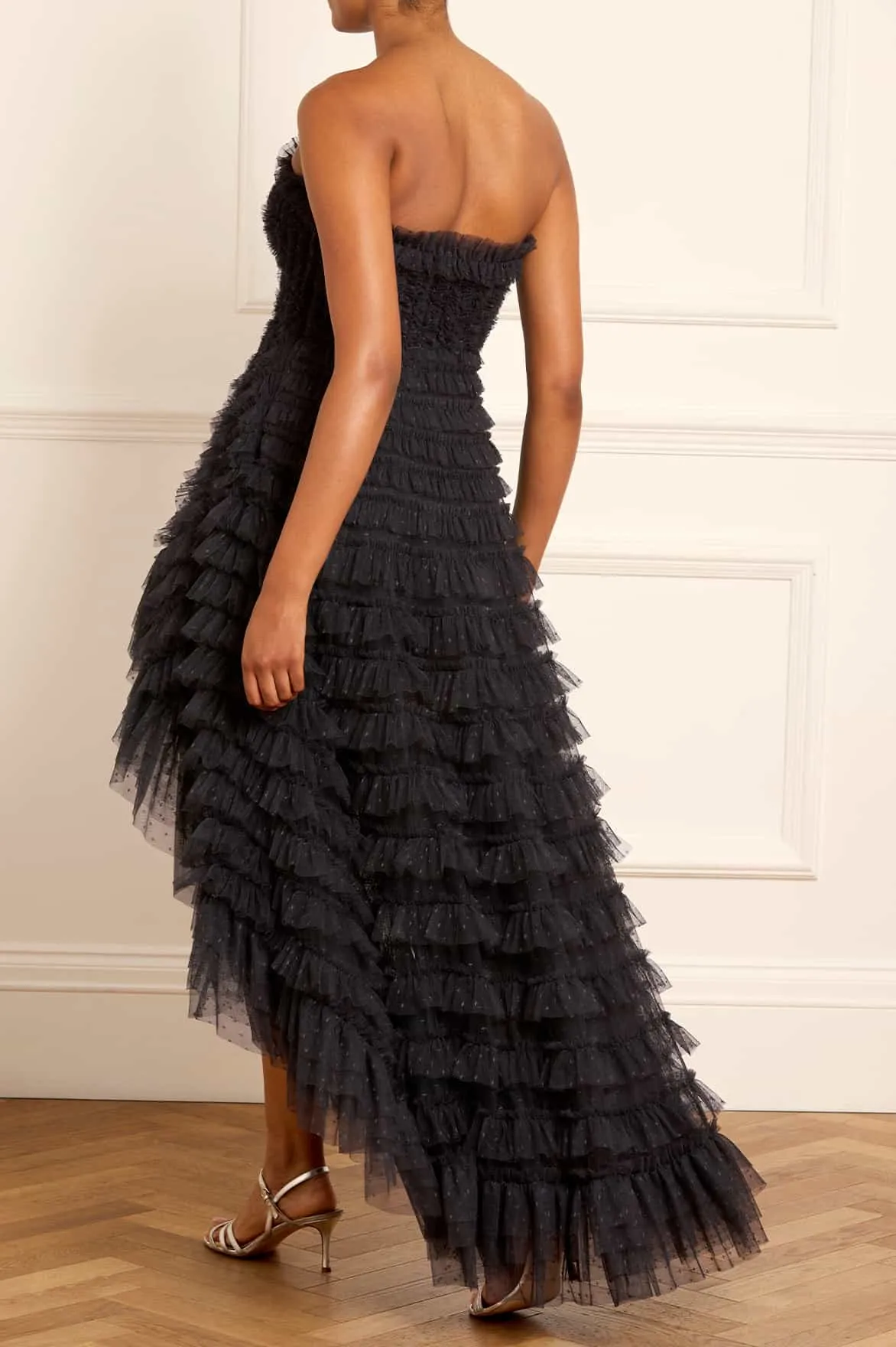 Top Rated Mia Strapless High-Low Gown NEEDLE THREAD  Limited Release!