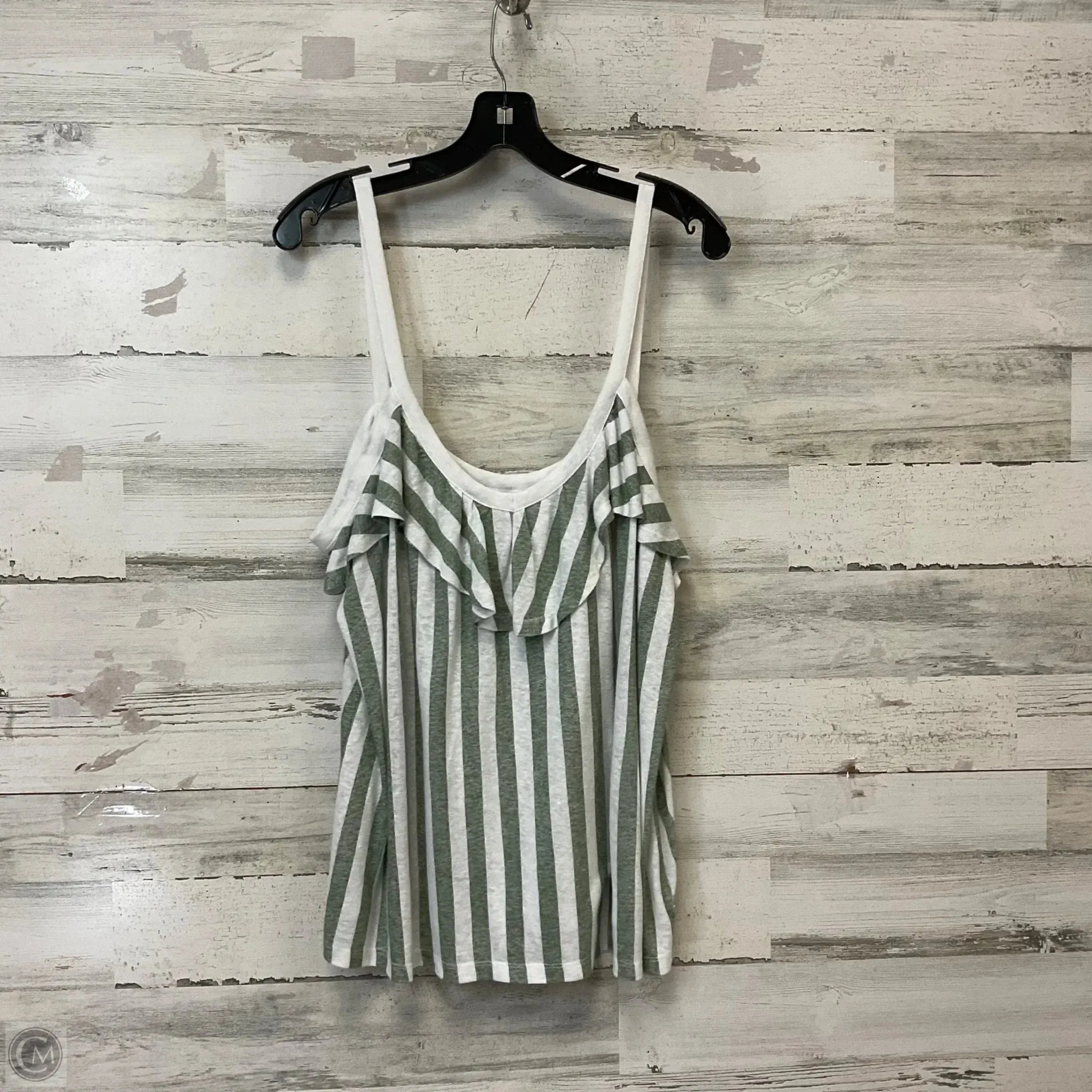 Top Sleeveless Basic By Old Navy In Green, Size: Xl