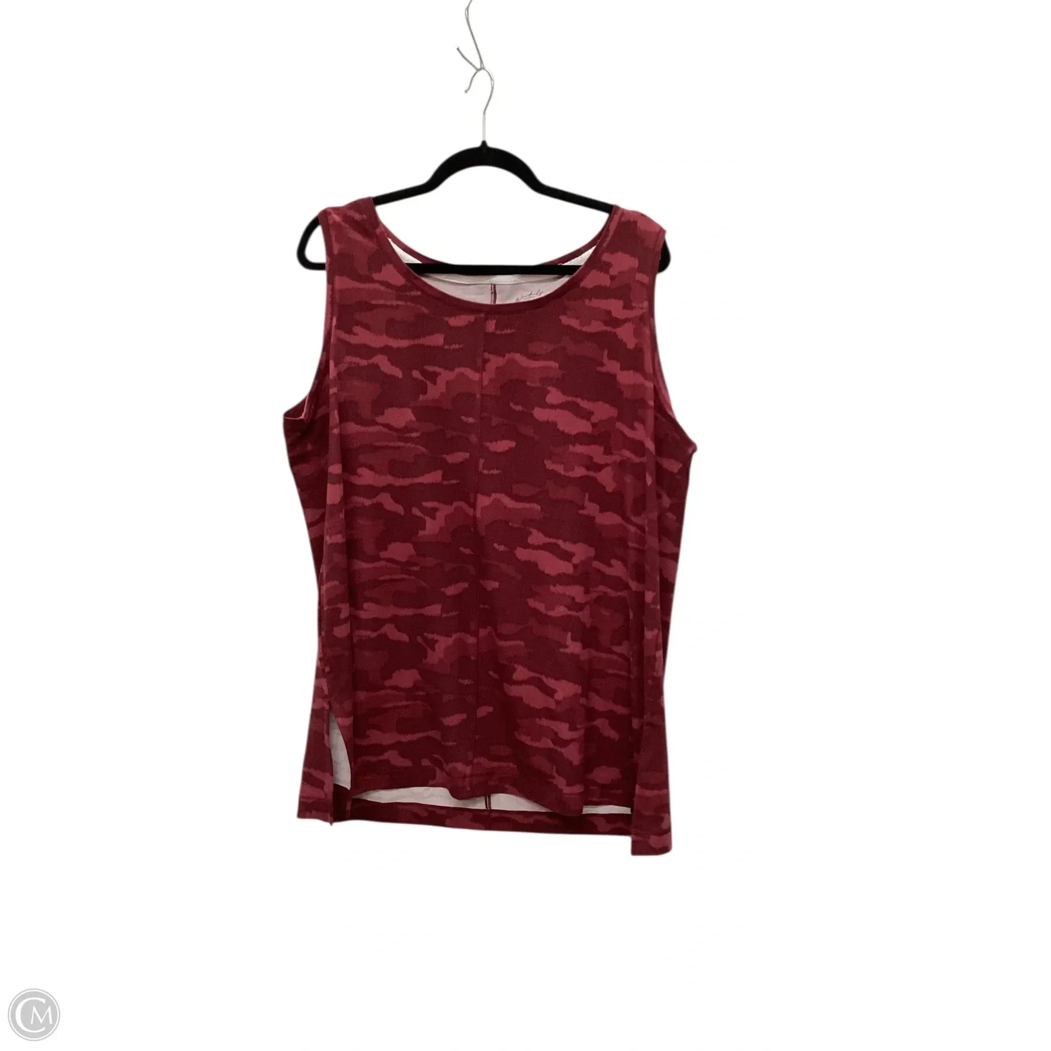 Top Sleeveless Basic By Wonderly In Purple, Size: Xl