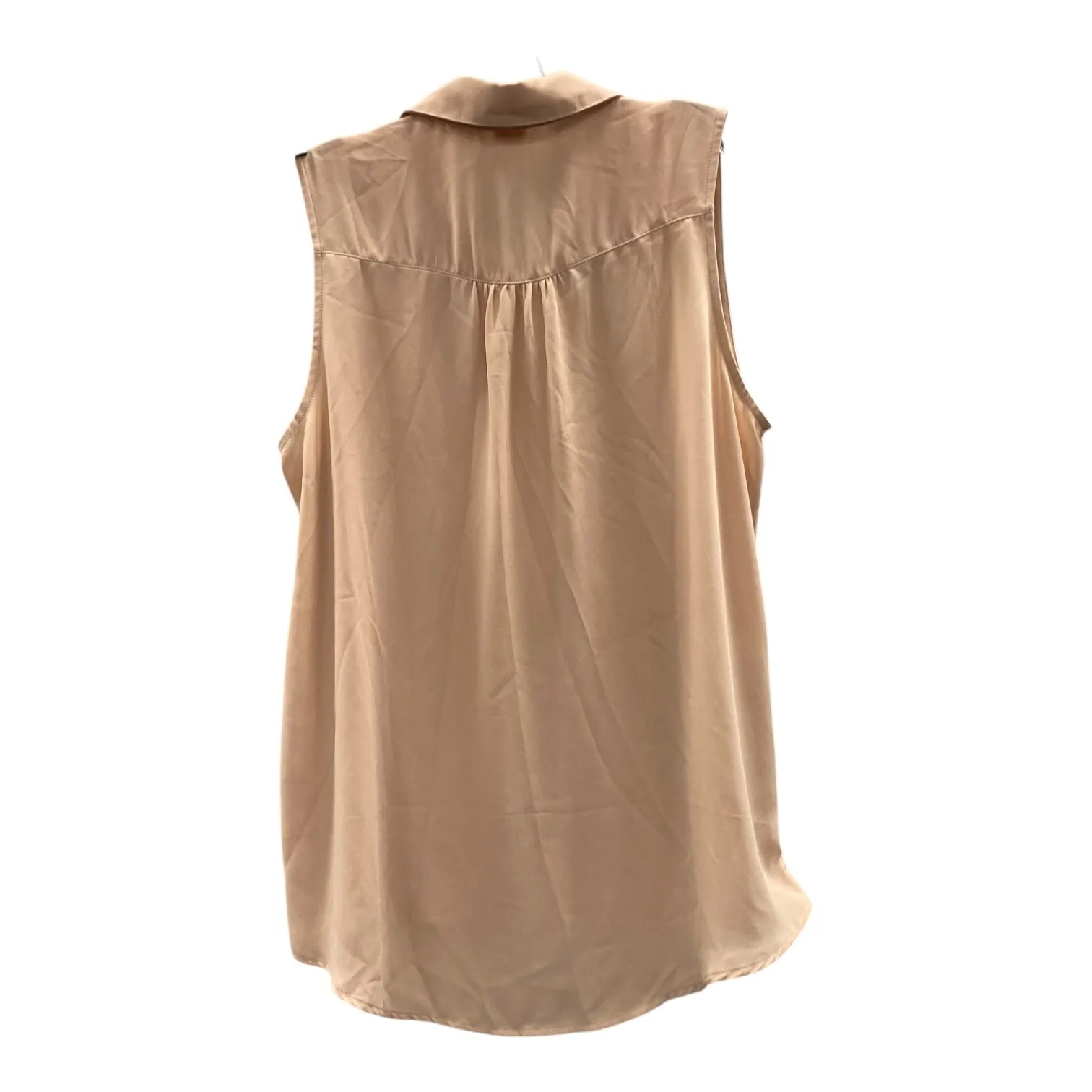Top Sleeveless By Candalite In Peach, Size:L