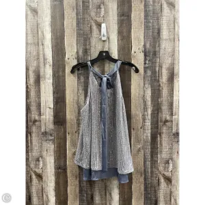 Top Sleeveless By Cme In Grey, Size: Xl