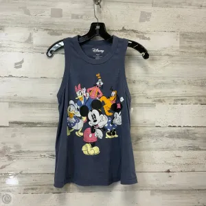 Top Sleeveless By Disney Store In Blue, Size: M