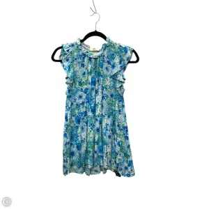 Top Sleeveless By Entro In Blue, Size: S