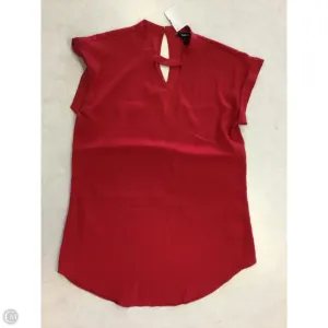 Top Sleeveless By Express In Red, Size: Xs