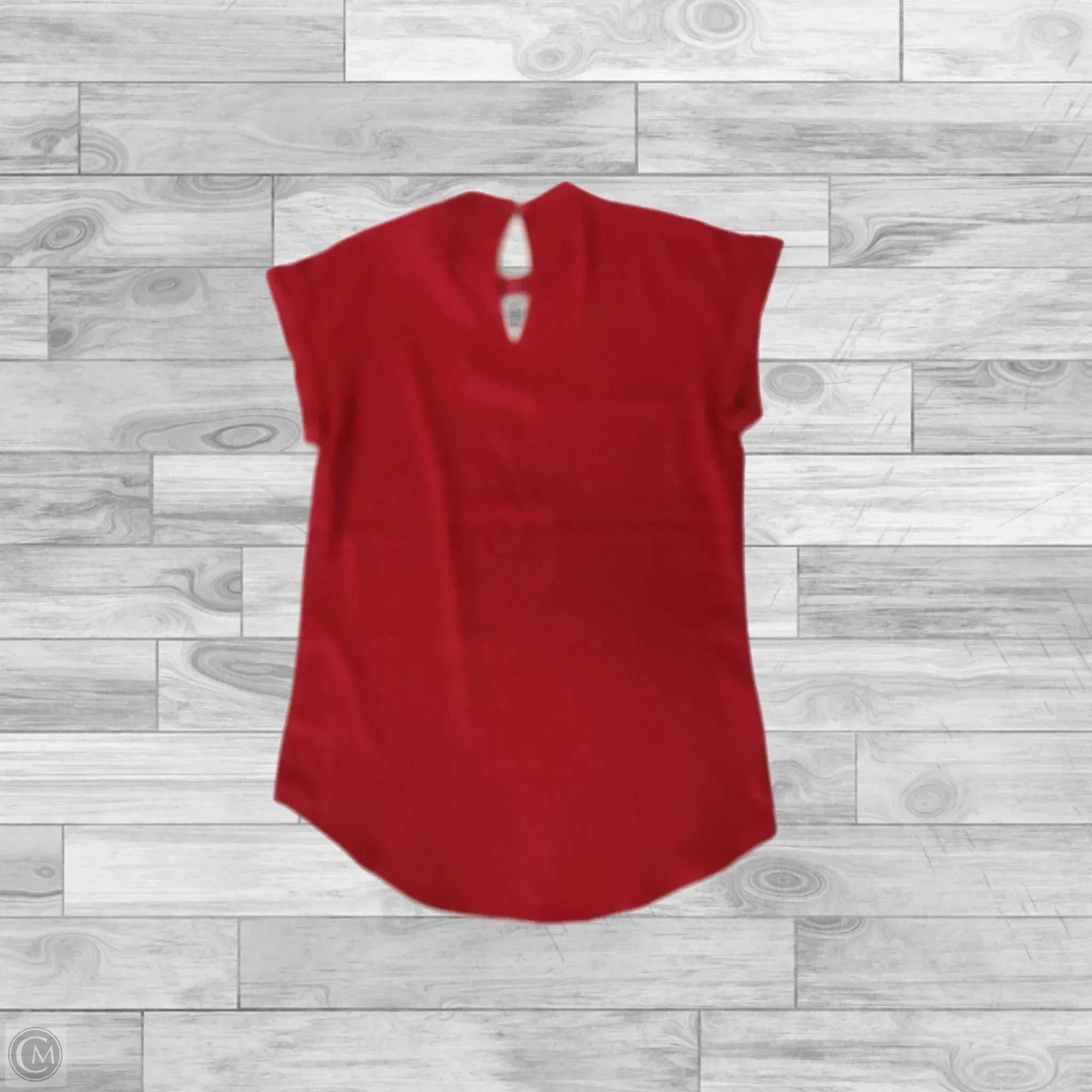 Top Sleeveless By Express In Red, Size: Xs