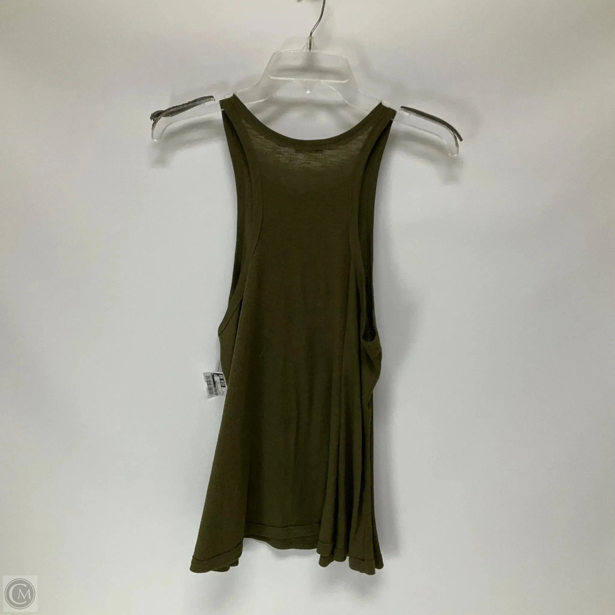 Top Sleeveless By Free People In Green, Size: M