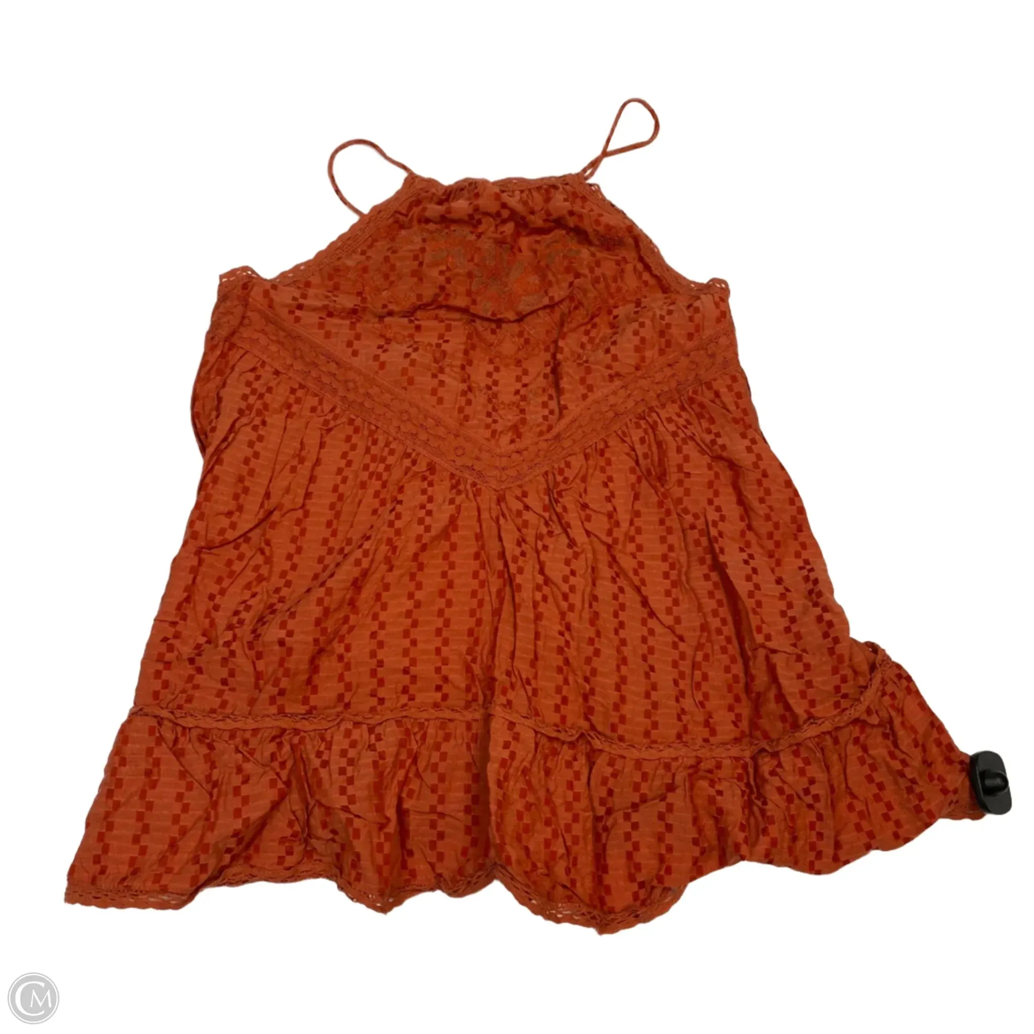 Top Sleeveless By Free People In Orange, Size: S