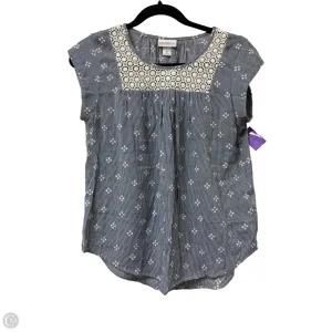 Top Sleeveless By Liz Claiborne In Blue, Size: Xs