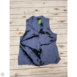 Top Sleeveless By Rock And Republic In Blue, Size: L