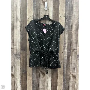 Top Sleeveless By Vince Camuto In Polkadot Pattern, Size: M
