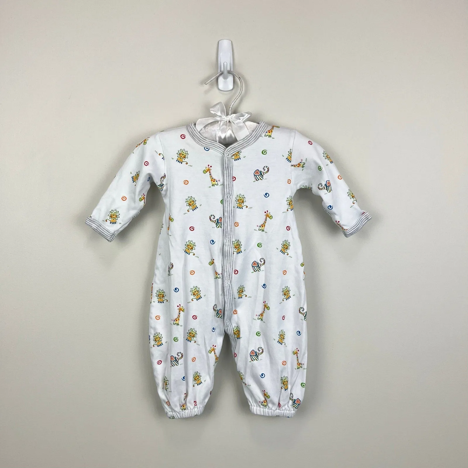 Trending Now Kissy Kissy Animal Print Converter Sleep Gown Newborn  Almost Sold Out!