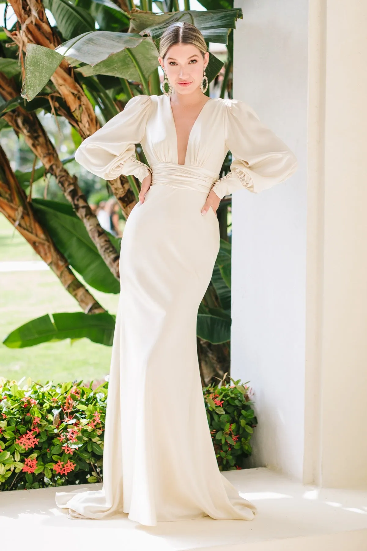 Trending Now Watters Clara Gown  Ends Soon!