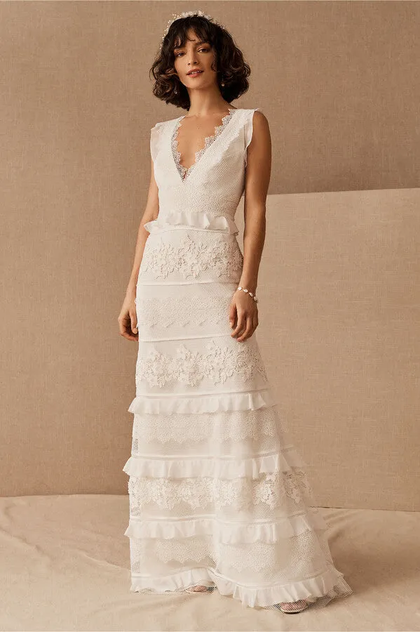 Trendy 2025 BHLDN Sachin & Babi Inez Gown  Limited Stock!