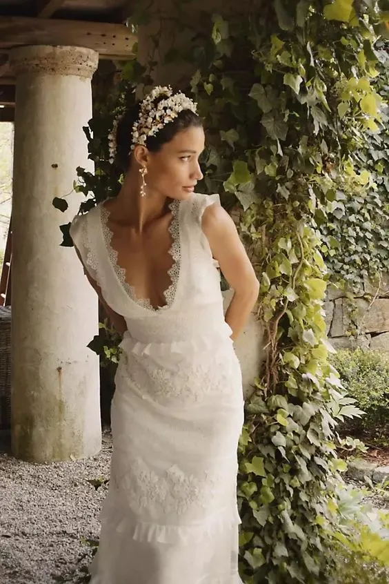 Trendy 2025 BHLDN Sachin & Babi Inez Gown  Limited Stock!