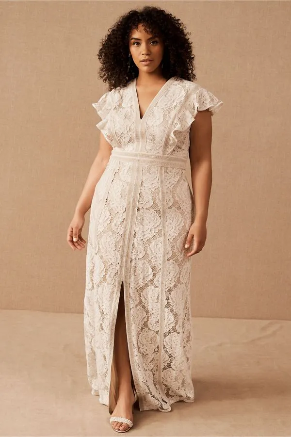 Trendy 2025 BHLDN Tadashi Shoji Placid Gown  Limited Release!