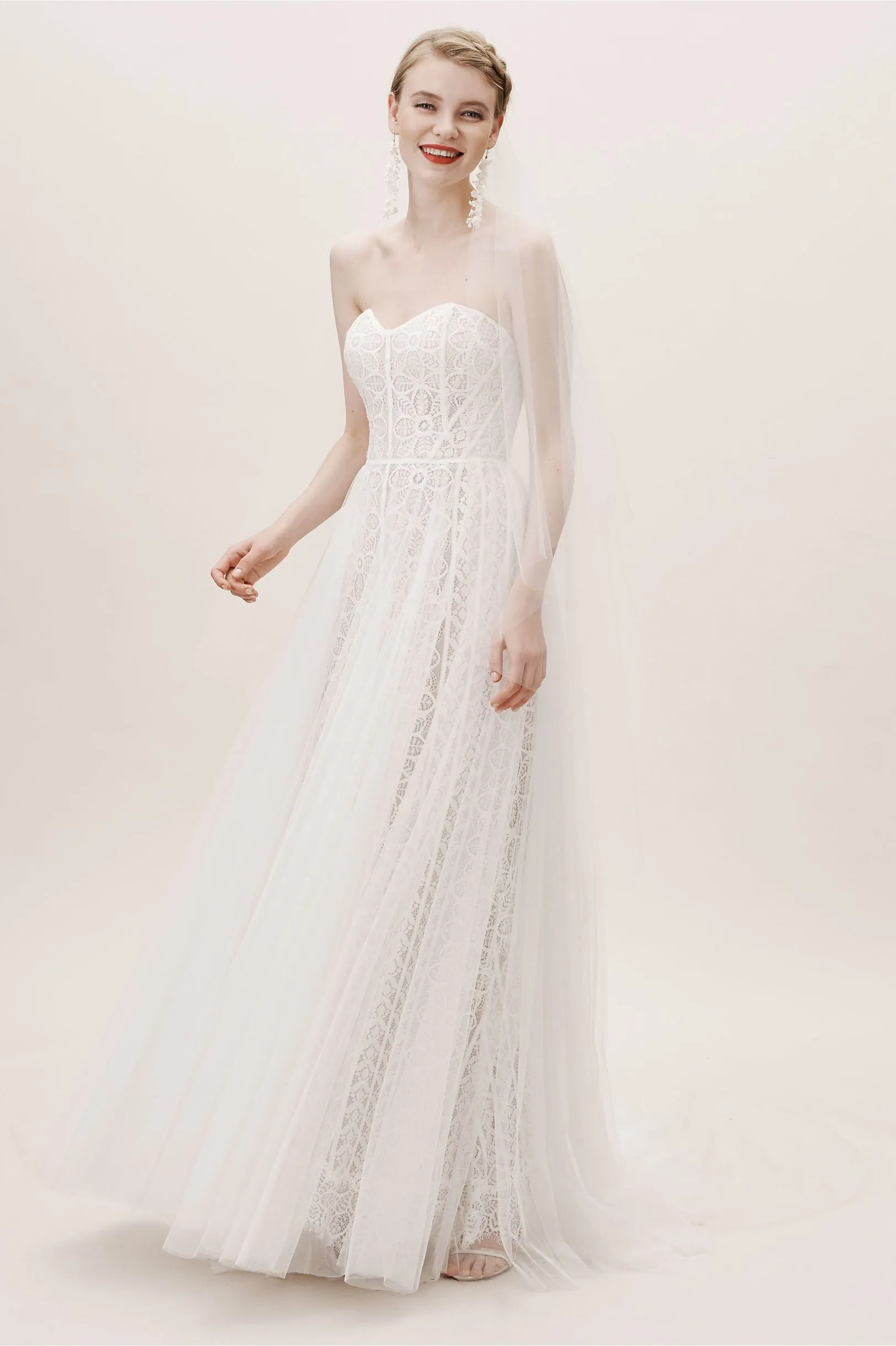 Trendy 2025 BHLDN Willowby Cordova Ophelia 53702 Gown  Ends Soon!
