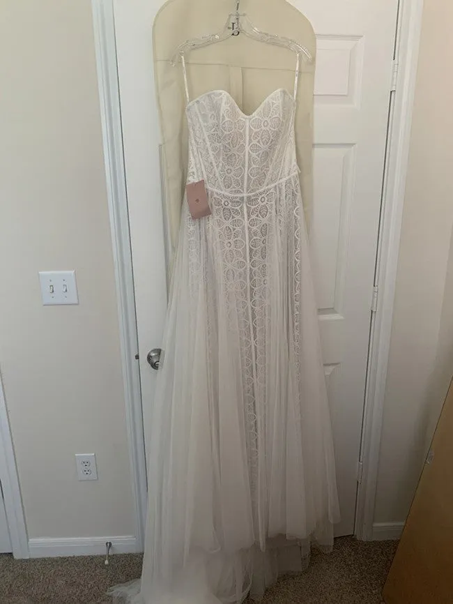 Trendy 2025 BHLDN Willowby Cordova Ophelia 53702 Gown  Ends Soon!