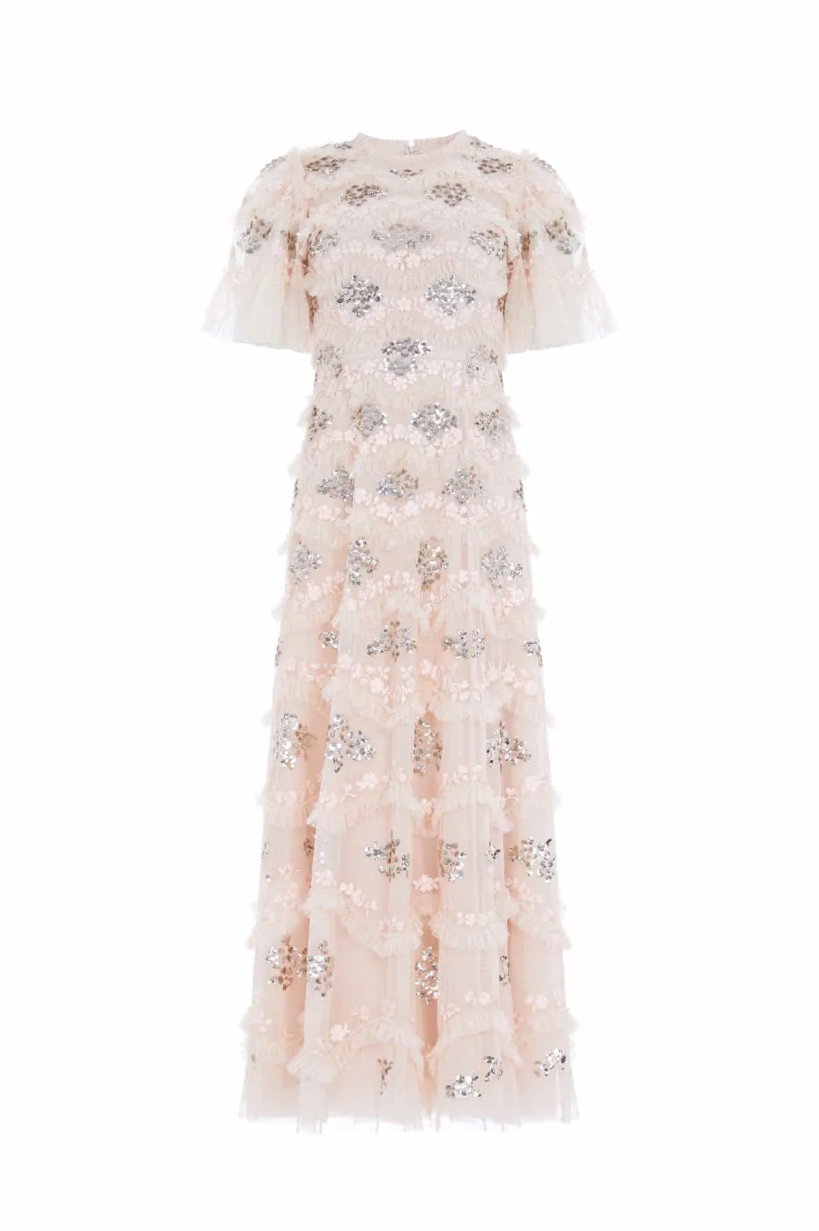 Trendy 2025 Daisy Wave Ankle Gown NEEDLE THREAD  Almost Gone!