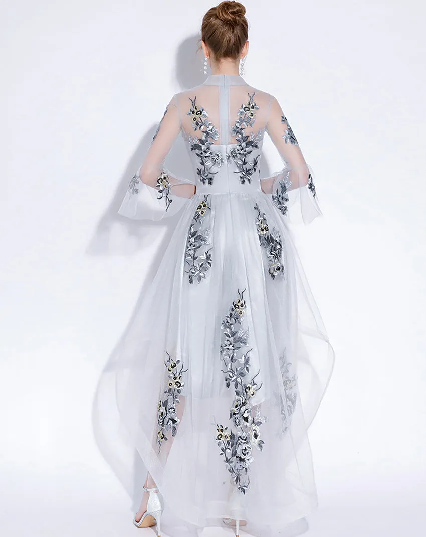 Trendy 2025 Embroidered High-low Formal Dress  Limited Release!