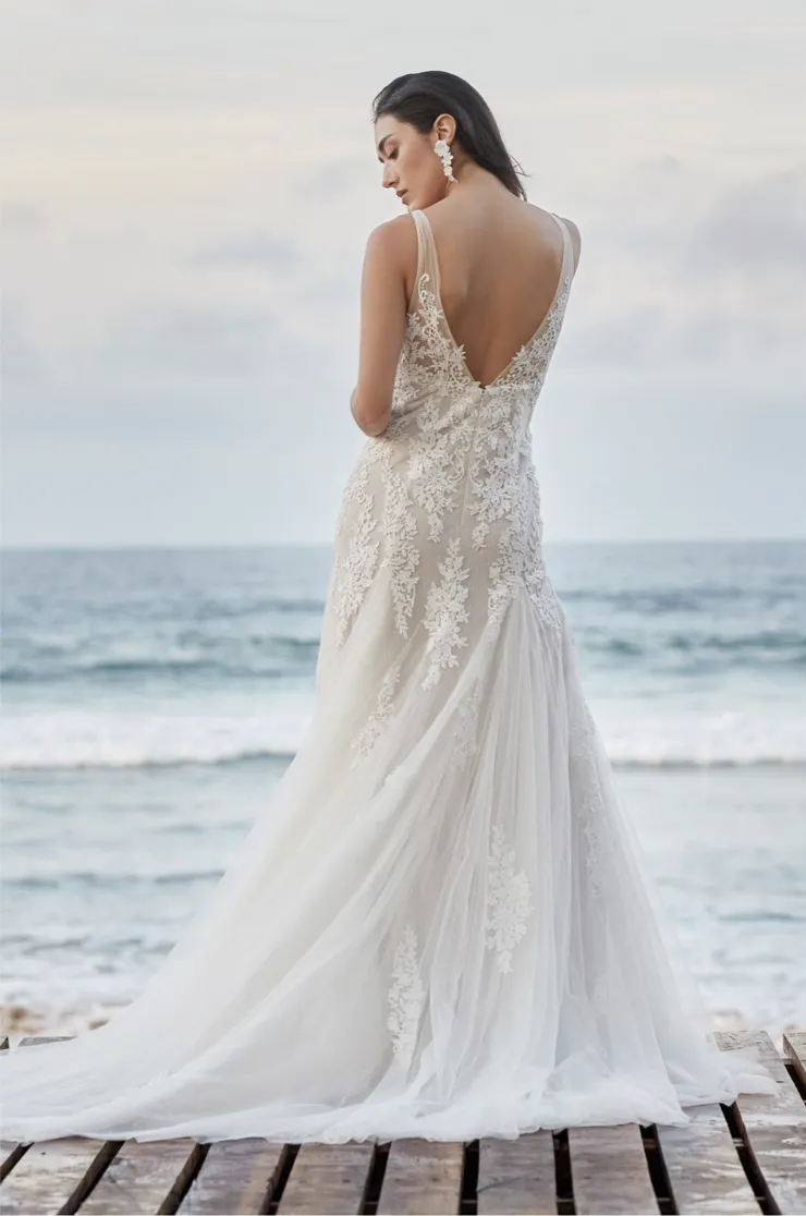 Trendy 2025 Willowby Kalie Gown  Last Few Pieces!