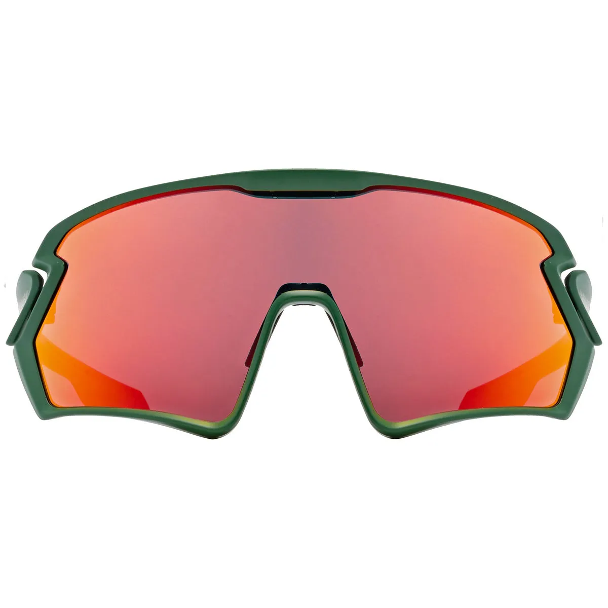 Uvex Sportstyle 231 glasses - Green Mirror red