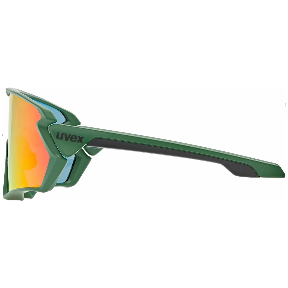 Uvex Sportstyle 231 glasses - Green Mirror red