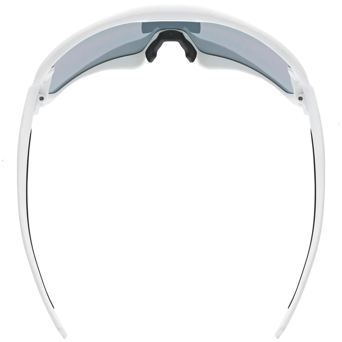 Uvex Sportstyle 231 glasses - White matt Mirror blue