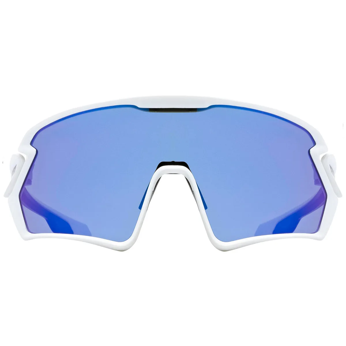 Uvex Sportstyle 231 glasses - White matt Mirror blue