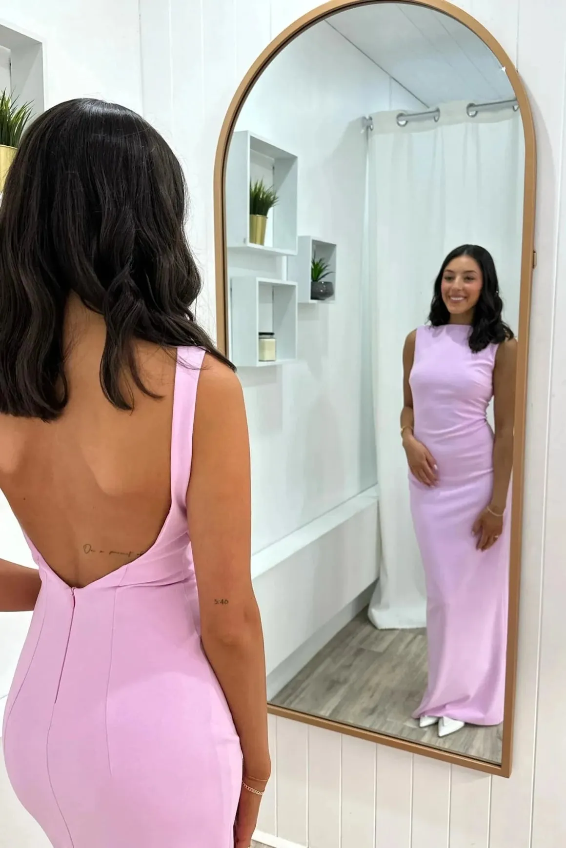Verona Gown Taffy pink