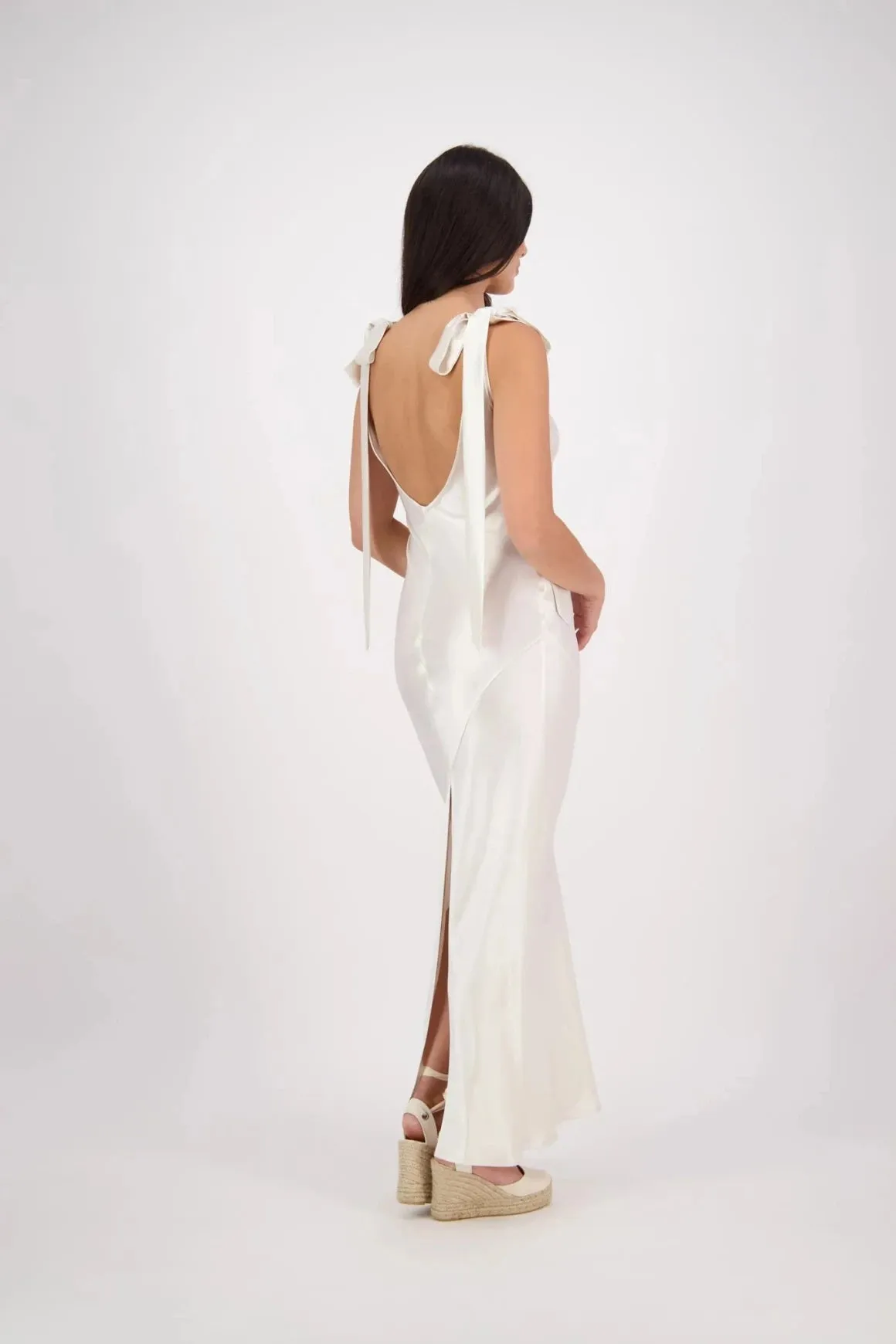 Wilmer Dress - Oyster