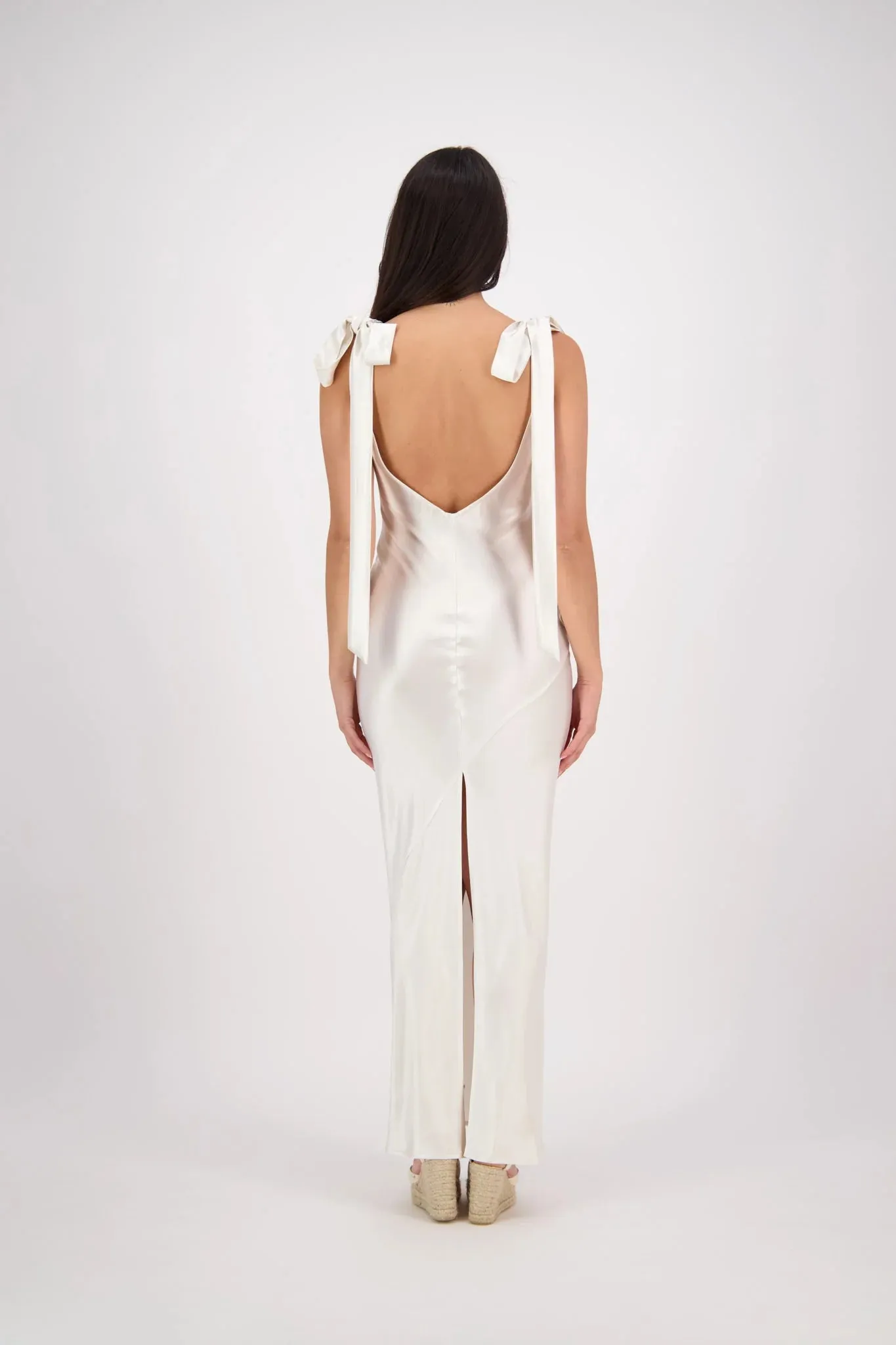 Wilmer Dress - Oyster