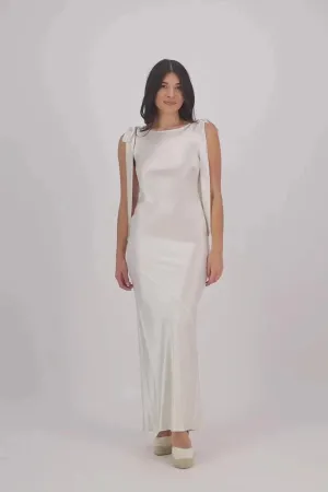 Wilmer Dress - Oyster