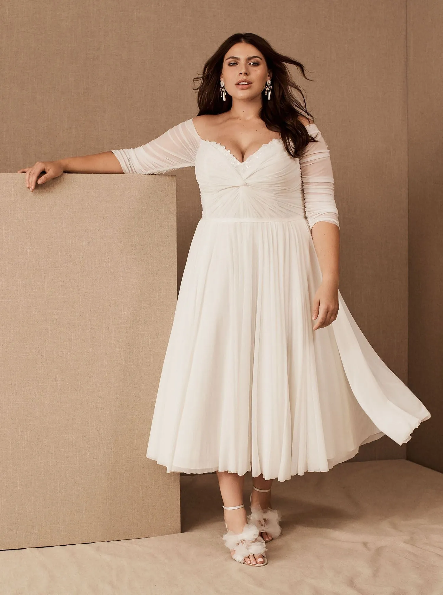 Worth Every Penny BHLDN Watters Mattea Gown  Stylish & Comfortable