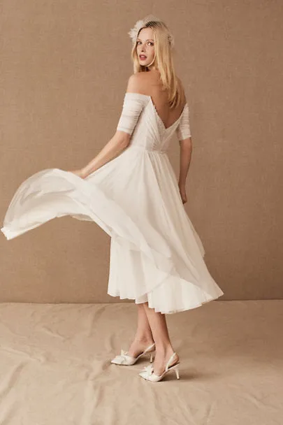 Worth Every Penny BHLDN Watters Mattea Gown  Stylish & Comfortable
