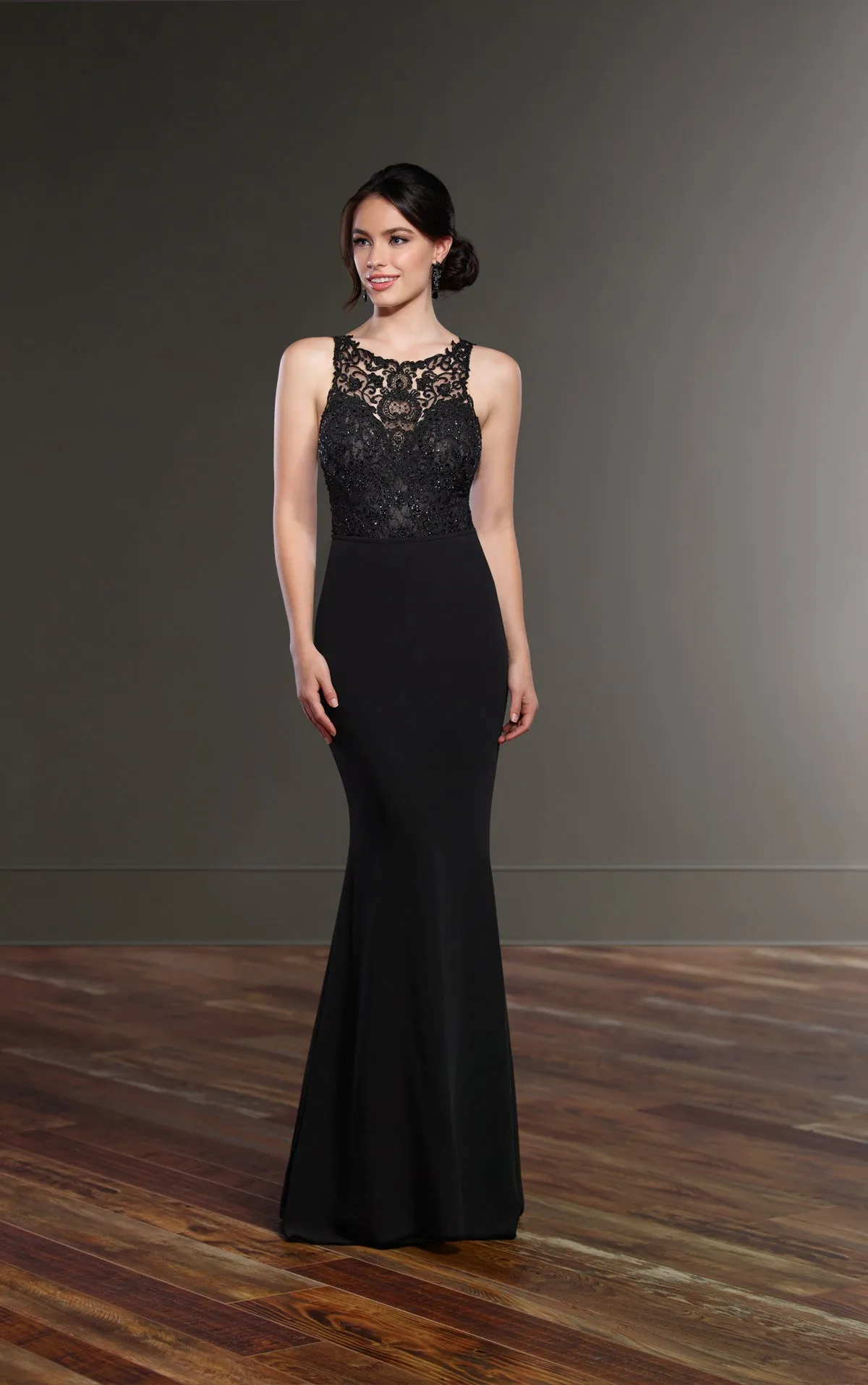 Worth Every Penny Martina Liana Black Sanja Skirt - Sample  Almost Gone!